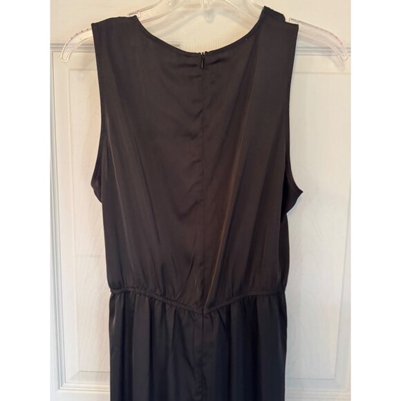 Prettygarden Womens Sleeveless Black Draped V-Neck Maxi Dress Large NWT - Picture 11 of 11